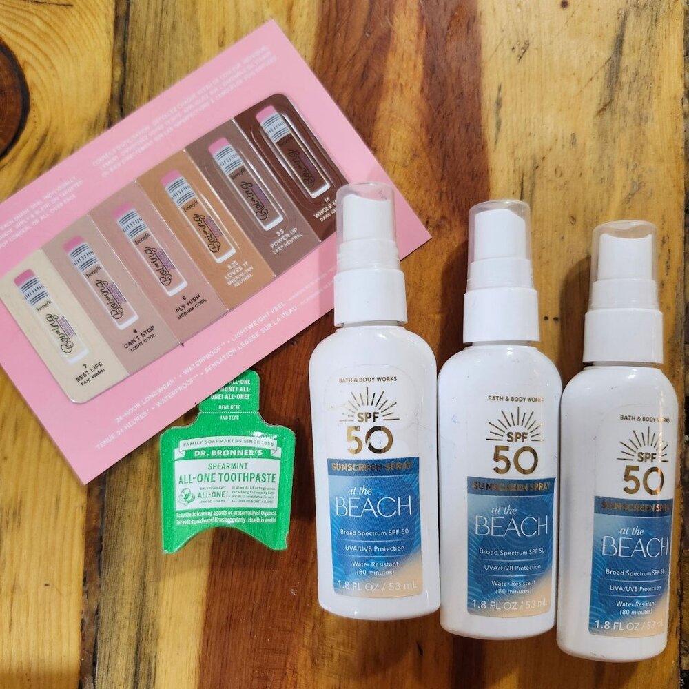 Assorted Make Up Beauty & Skincare Bundle 45pc Pixi Benefit Pacifica Bath Body - Picture 8 of 8